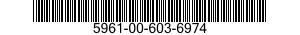 5961-00-603-6974 SEMICONDUCTOR DEVICE,DIODE 5961006036974 006036974