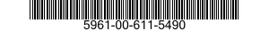 5961-00-611-5490  5961006115490 006115490