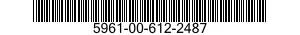 5961-00-612-2487  5961006122487 006122487