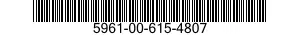 5961-00-615-4807  5961006154807 006154807