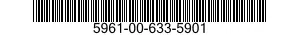 5961-00-633-5901 SEMICONDUCTOR DEVICE,DIODE 5961006335901 006335901