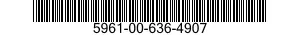 5961-00-636-4907  5961006364907 006364907