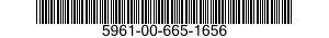 5961-00-665-1656 SEMICONDUCTOR DEVICE,DIODE 5961006651656 006651656