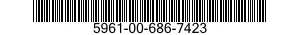 5961-00-686-7423  5961006867423 006867423