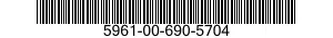 5961-00-690-5704  5961006905704 006905704
