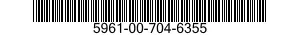5961-00-704-6355 SEMICONDUCTOR DEVICE,DIODE 5961007046355 007046355