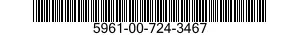5961-00-724-3467  5961007243467 007243467