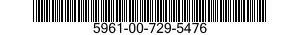 5961-00-729-5476  5961007295476 007295476