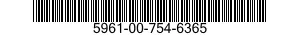 5961-00-754-6365  5961007546365 007546365