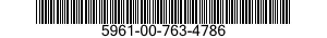 5961-00-763-4786 SEMICONDUCTOR DEVICE,DIODE 5961007634786 007634786