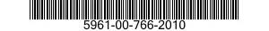 5961-00-766-2010 SEMICONDUCTOR DEVICE SET 5961007662010 007662010