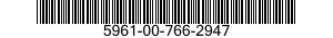 5961-00-766-2947 TRANSISTOR 5961007662947 007662947