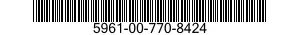 5961-00-770-8424  5961007708424 007708424