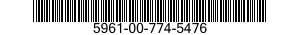 5961-00-774-5476  5961007745476 007745476