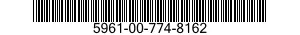 5961-00-774-8162  5961007748162 007748162