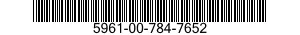 5961-00-784-7652 SEMICONDUCTOR DEVICE,DIODE 5961007847652 007847652