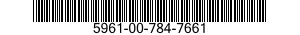5961-00-784-7661 SEMICONDUCTOR DEVICE,DIODE 5961007847661 007847661
