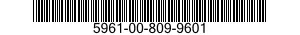 5961-00-809-9601 TRANSISTOR 5961008099601 008099601
