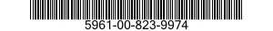 5961-00-823-9974 TRANSISTOR 5961008239974 008239974