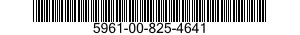 5961-00-825-4641 SEMICONDUCTOR DEVICE ASSEMBLY 5961008254641 008254641