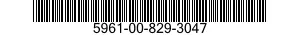 5961-00-829-3047 SEMICONDUCTOR DEVICE,DIODE 5961008293047 008293047
