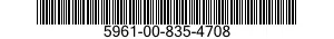 5961-00-835-4708  5961008354708 008354708