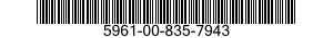 5961-00-835-7943 SEMICONDUCTOR DEVICE SET 5961008357943 008357943