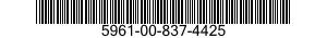 5961-00-837-4425 SEMICONDUCTOR DEVICE,DIODE 5961008374425 008374425