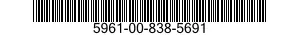 5961-00-838-5691 SEMICONDUCTOR DEVICE SET 5961008385691 008385691