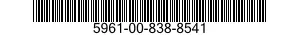 5961-00-838-8541 SEMICONDUCTOR DEVICE,DIODE 5961008388541 008388541