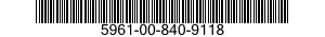 5961-00-840-9118  5961008409118 008409118