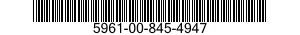 5961-00-845-4947 TRANSISTOR 5961008454947 008454947