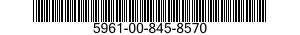 5961-00-845-8570 SEMICONDUCTOR DEVICE SET 5961008458570 008458570