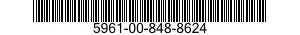 5961-00-848-8624 SEMICONDUCTOR DEVICE,DIODE 5961008488624 008488624