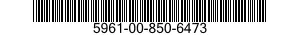5961-00-850-6473  5961008506473 008506473