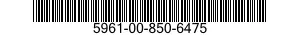 5961-00-850-6475  5961008506475 008506475