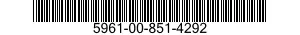 5961-00-851-4292  5961008514292 008514292