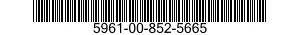 5961-00-852-5665 TRANSISTOR 5961008525665 008525665
