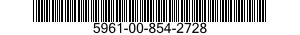 5961-00-854-2728 TRANSISTOR 5961008542728 008542728