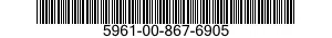 5961-00-867-6905  5961008676905 008676905