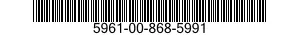5961-00-868-5991 SEMICONDUCTOR DEVICE SET 5961008685991 008685991