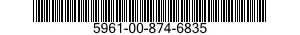 5961-00-874-6835  5961008746835 008746835