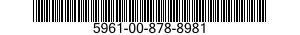 5961-00-878-8981  5961008788981 008788981