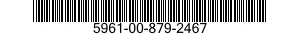 5961-00-879-2467 TRANSISTOR 5961008792467 008792467