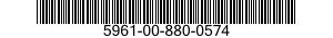 5961-00-880-0574  5961008800574 008800574