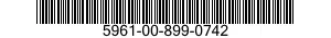 5961-00-899-0742  5961008990742 008990742