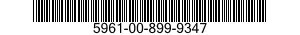 5961-00-899-9347 SEMICONDUCTOR DEVICE,DIODE 5961008999347 008999347