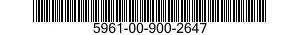 5961-00-900-2647  5961009002647 009002647