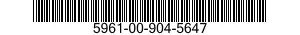 5961-00-904-5647  5961009045647 009045647