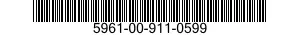5961-00-911-0599  5961009110599 009110599